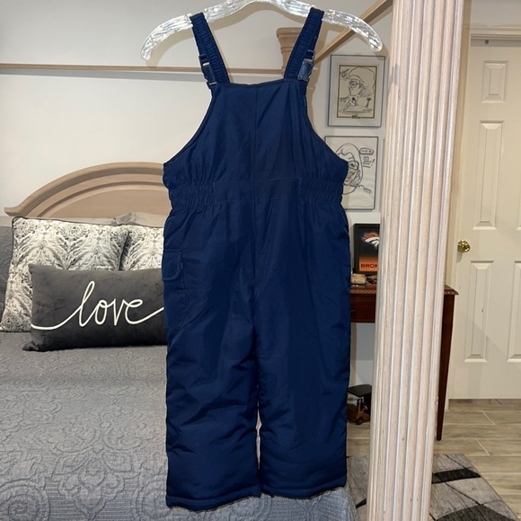 Carters Blue Snow Bib Size 4T - Picture 3 of 9